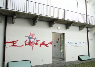 « Zao Wou-Ki Retrospettiva (1920-2013) » à la Pinacoteca comunale de Locarno (Suisse)
