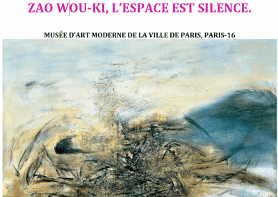 Nouvel Observateur, « Zao Wou-Ki, le peintre spatial » by Bernard Géniès