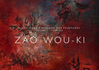 Reprint of Volume I of the Catalogue Raisonné of Zao Wou-Ki’s paintings (1935 – 1958)