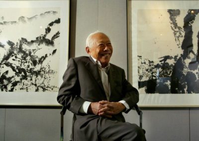 South China Morning Post, « Zao Wou-ki works donated to M+ museum in Hong Kong by the late Chinese painter’s stepdaughter » par Enid Tsui Kong