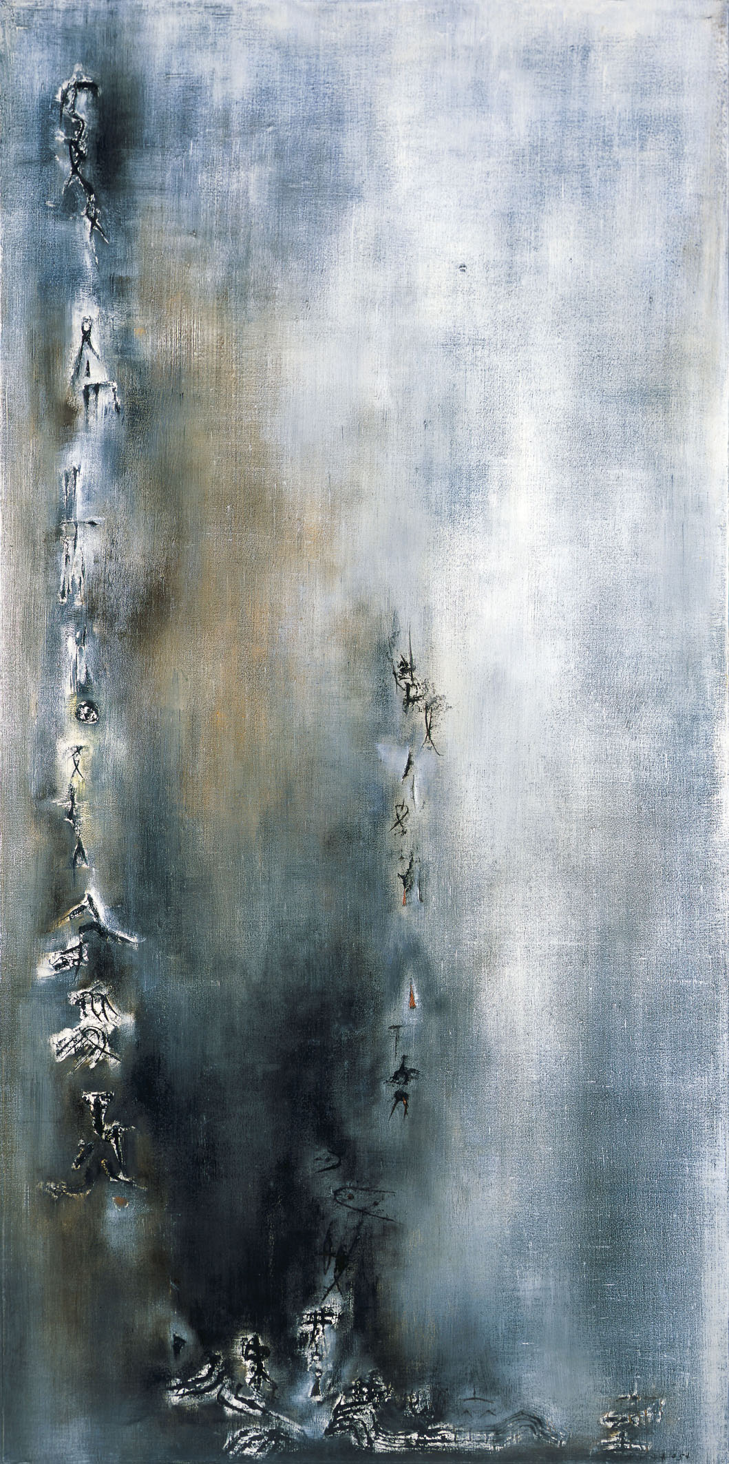 Musée national d’art moderne - Salles 26 et 29 : Zao Wou-Ki et Frédéric Benrath. Droits réservés