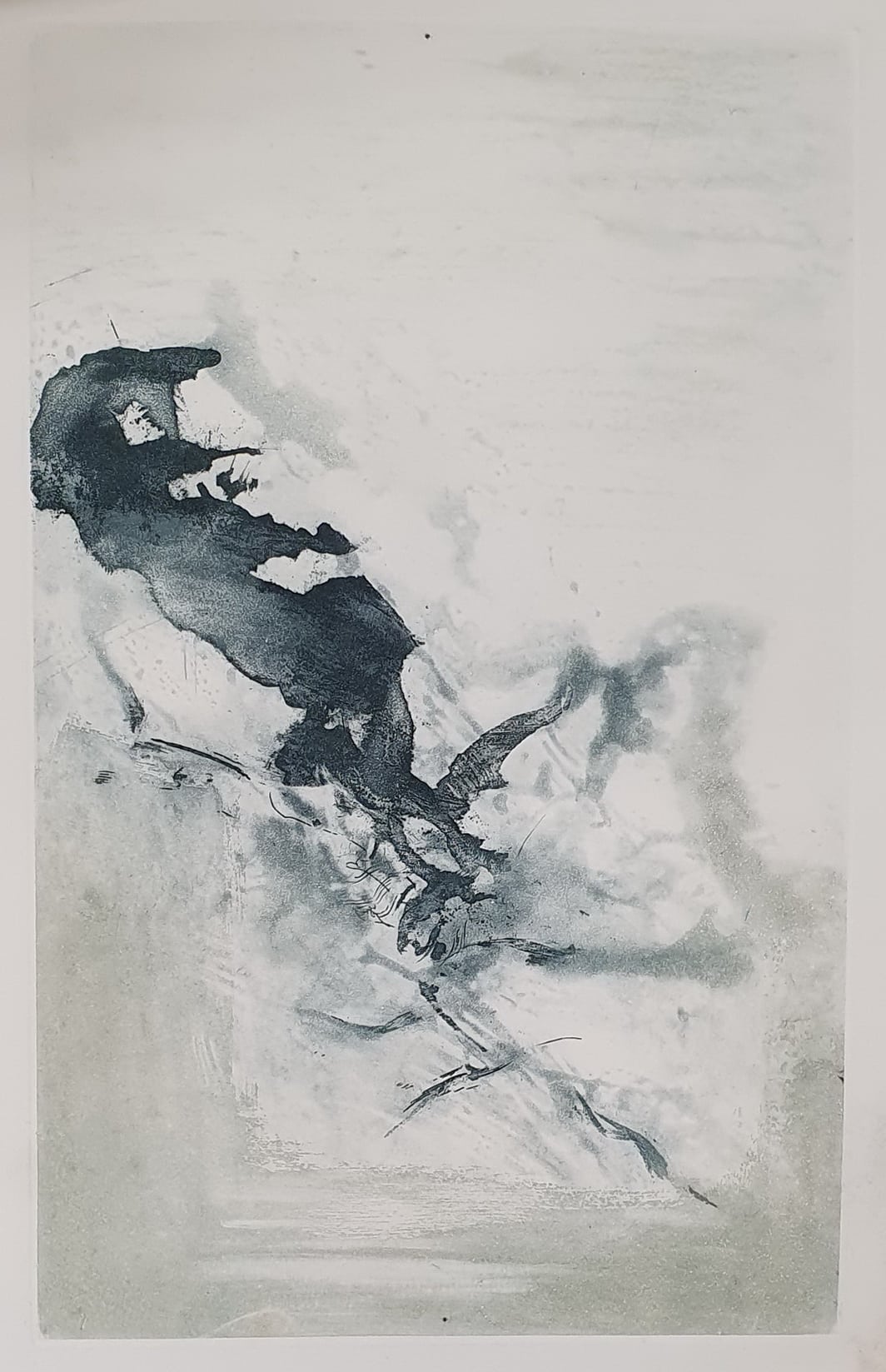 Sans titre, 2000. Lithographie, 75,3 x 63 35 cm