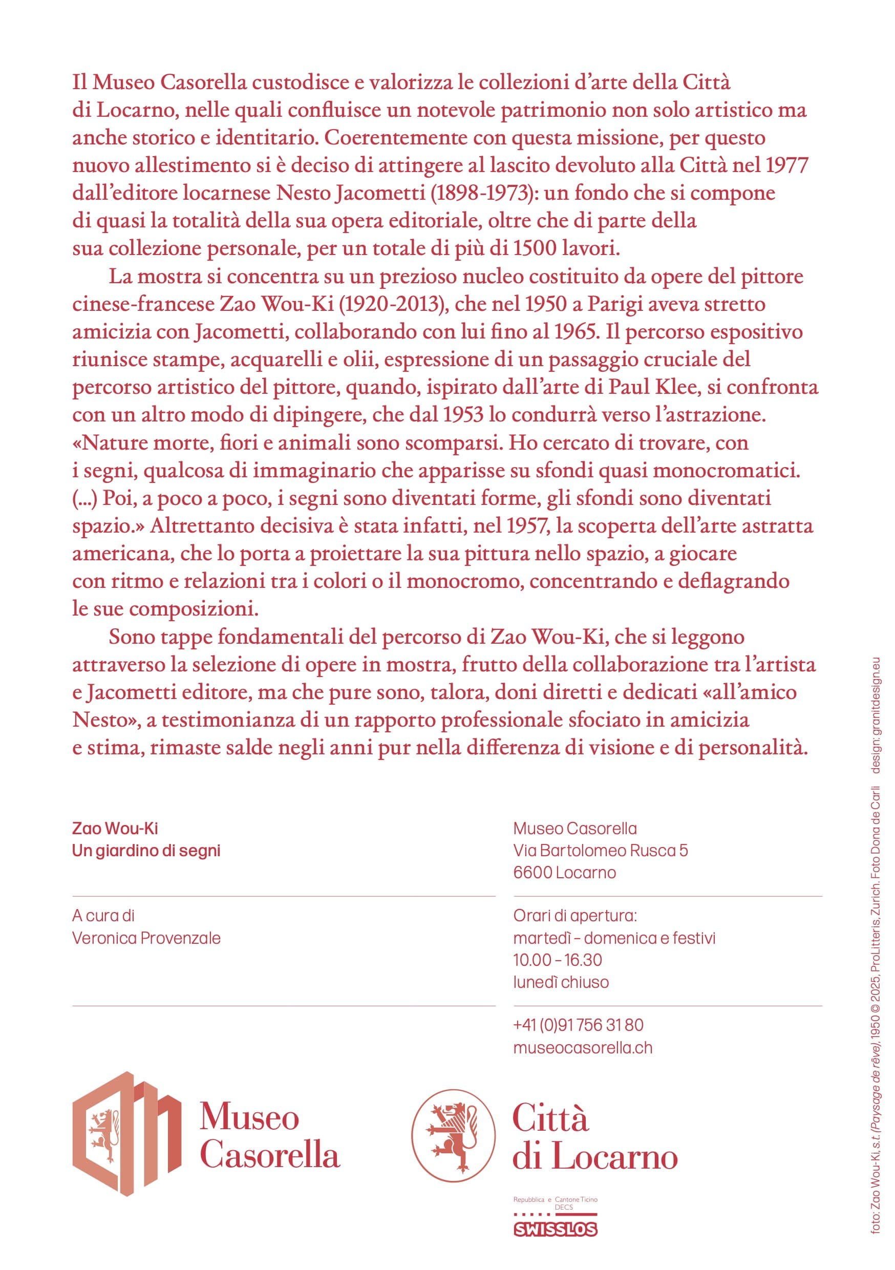 Zao_Wou-Ki_flyer Les œuvres de Hans Hartung, Zao Wou-Ki et Maria-Helena Vieira da Silva dans la salle Abstractions au Musée d’art moderne de Paris. Photo Y.H. Droits réservés