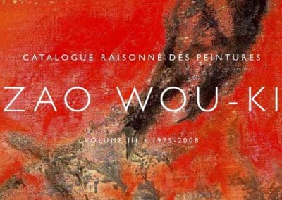 Publication of Volume 3 of the Catalogue Raisonné of Paintings by Zao Wou-Ki (1975-2008) by Françoise Marquet-Zao and Yann Hendgen